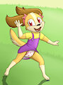 Running doggy by ConejoBlanco