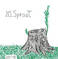 Inktober 2021 - 20. Sprout