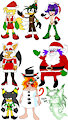 Christmas costumes by RunComics