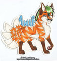 Amor Large Feral Badge by LexiFoxxx