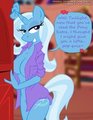 Coloring: MLP:FiM - Trixie's Seduction by KingCheetah by WolfNanaki