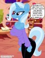 Coloring: MLP:FiM - Trixie's Slumber Party by KingCheetah by WolfNanaki