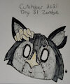 Cutetober Day Thirty-One Zombie