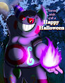 Daren wish you a Happy Halloween by RexyLuckyTanuki