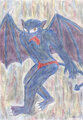 Dark Blue Gargoyle