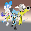 pokemon trio Lu Taki and koda lee