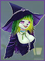 The Witches Aurora version YCH by IndigoCat1