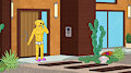 Mr. Peanutbutter gets locked out