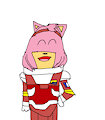 Amy Rose Cosplays April Eagle