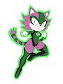 Avery the Cat - Green Lantern by Exidel