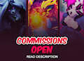 ❤ COMMISSIONS OPEN ❤