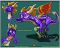 Spyro the Dragon Fanart