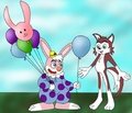 Jimmy the Funny Clown Bunny - decepticonsilent - '10 