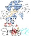 Sonic made of "His world" lyrics by SparklingDArt