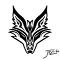 Tribal Fox Tattoo Design