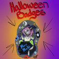 Halloween Badges OPEN..... by MoonMochi
