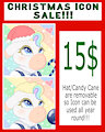 CHRISTMAS ICON SALE!!! : 15$ by TheLittleShapeshifter