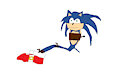 Sonic the Hedgehog tied up (First Drawning by Me) by JP5Bellflower