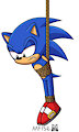 Sonic the Hedgehog Tied up and Suspended by MangaFox156