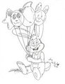 Squeakybunny and Friends - slaphappybunny - '12 