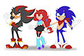 Shadow, Jane n Sonic