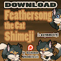 Feathersong the Cat Shimeji | COMMISSION by ZooVKR