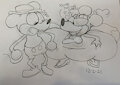 Another Mickey And Minnie by YourboiNSFW