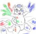 Finger Painting fun by joykill