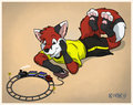 Fox Training by Kooky