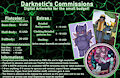 Darknetic's Commissions