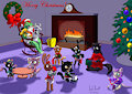 Christmas At Ami's -By CoffeehoundJoe-