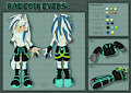 Radeon Evers: Reference Sheet Commission by KandaArts