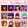 2021 art summary by moordred