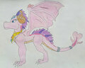 Ember the pink dragon princess