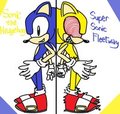 sonic and super fleetway thou by silver80911