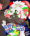 Happy New Year to the Candy Cane Tiger! by hakubara