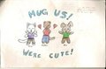 HUG US!  by Numairyashia