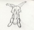 sketchy cabbit  by Numairyashia