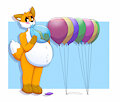 Balloon-Sucking Belly Inflation!