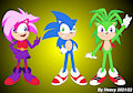 Sonic Underground Main Crew by Heavy