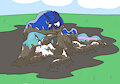 royal mud wrestling by mucky
