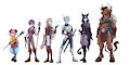 The Legend of the living Embers main cast