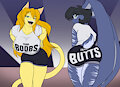 Team Boobs vs Team Butts by Toughset