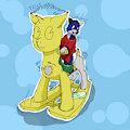 Daily doodle 4 | Rocking horse of regression