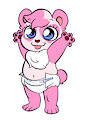 Suzie the Pink Panda by DanielMania123