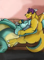 Dragonroo Cuddles!