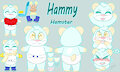 Hammy the Hamster Reference Sheet by DanielMania123