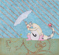 Ampharos in the Rain [nullsleep] by iamfyne