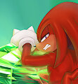 Knuckles 3d mousepad by soina