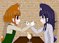 May-chan & Sara-chan's snak time